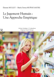 Le jugement humain - une approche empirique