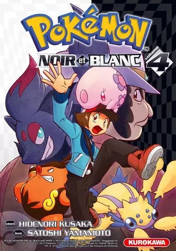 Pokémon Noir et Blanc - tome 4 - Hidenori Kusaka - Univers Poche