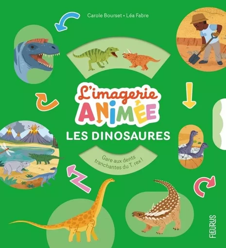 Les dinosaures - Carole Bourset - FLEURUS DOCUMENTAIRES