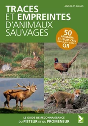 Traces et empreintes d'animaux sauvages