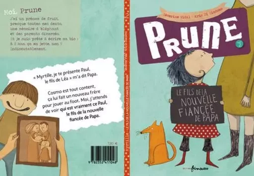 Prune - tome 2 Le fils de la nouvelle fiancée de papa - Séverine Vidal, Kris Di Giacomo - Frimousse