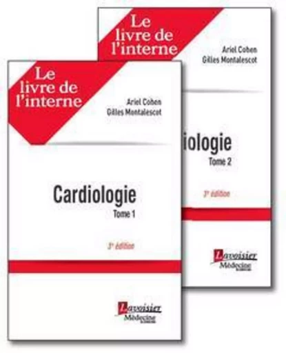 Cardiologie (3° Éd.) (2 volumes inséparables) - Gilles Montalescot, Ariel Cohen - MEDECINE SCIENC