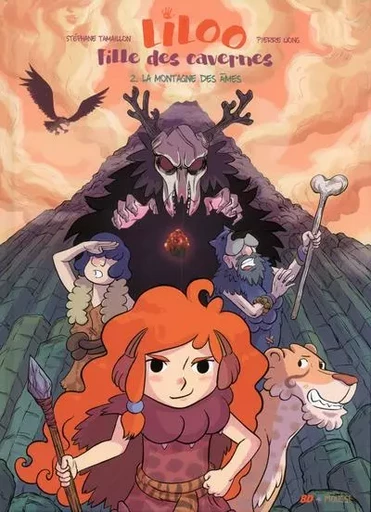 Liloo, fille des cavernes - tome 2 La montagne des âmes - Stéphane Tamaillon - Frimousse