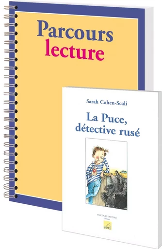 LA PUCE DETECTIVE RUSE - 18 LIVRES + FICHIER - COHEN SCALI - EDIT SED