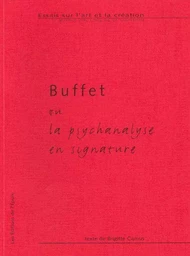 Buffet ou la psychanalyse en signature