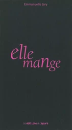 Elle mange