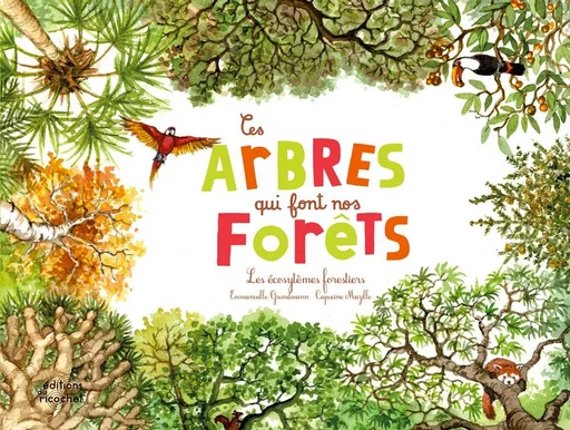 CES ARBRES QUI FONT NOS FORÊTS - Emmanuelle Grundmann - RICOCHET EDITIONS