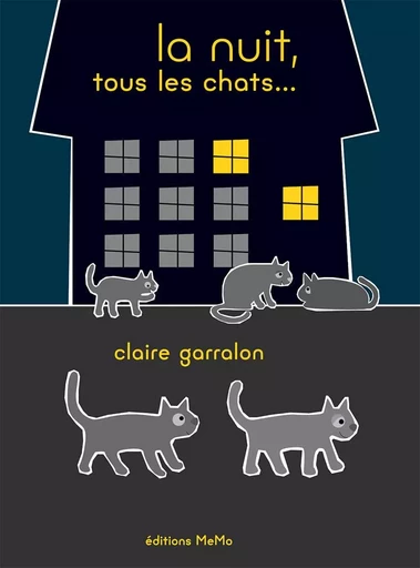 La nuit, tous les chats... - Claire Garralon - MEMO