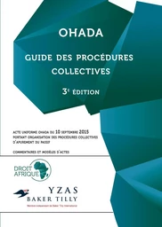 OHADA - Guide des procédures collectives