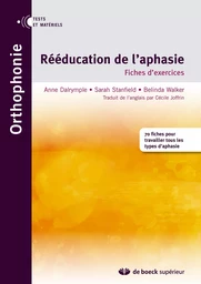 Rééducation de l'aphasie