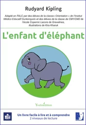 L'enfant d'éléphant en falc