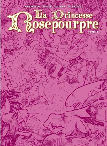 La princesse Rosepourpre T2 -  - CLAIR DE LUNE