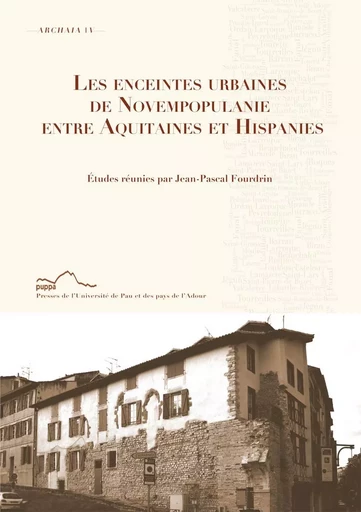 Les enceintes urbaines de Novempopulanie entre Aquitaines et Hispanies - [actes du colloque international, Pau, Université de Pau et des pays de l'Adour, 4-5 novembre 2011] -  - PU PAU