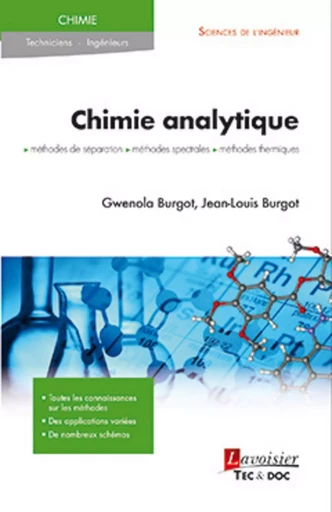 Chimie analytique - Jean-Louis BURGOT, Gwenola BURGOT - TEC ET DOC