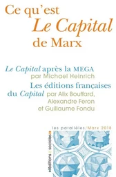 Ce qu'est Le Capital de Marx