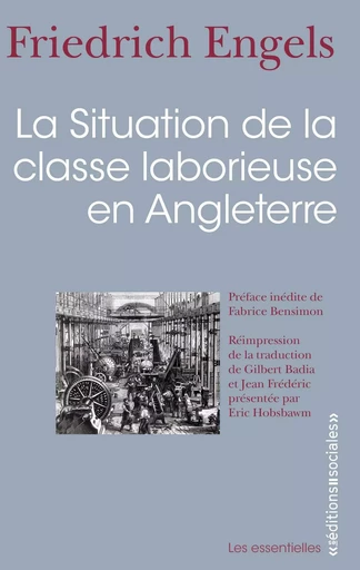 Situation de la classe laborieuse en Angleterre (La) -  Collectif - SOCIALES