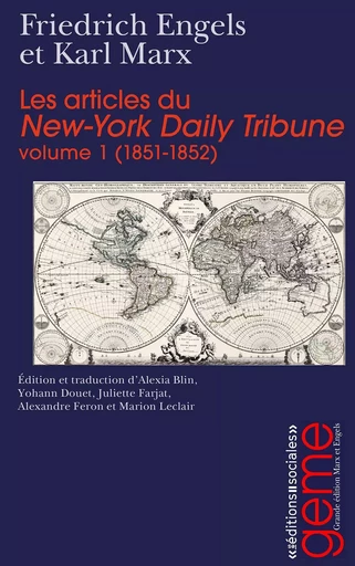 Les articles du New-York Daily Tribune - Karl MARX, Friedrich Engels - SOCIALES