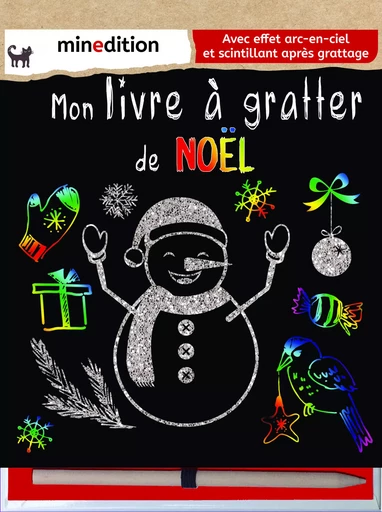 MON LIVRE A GRATTER DE NOEL - Jennifer WILDERICH-LANG - MINEDITION