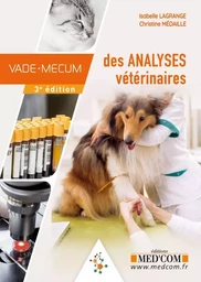 VADEMECUM DES ANALYSES VETERINAIRES 3ED