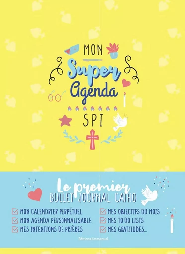 Mon Super Agenda spi - Sylvie Carnoy - EMMANUEL