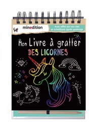 Mon livre à gratter des licornes