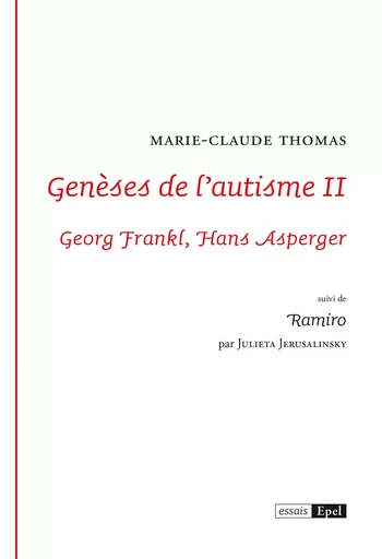 Genèses de l'autisme II - Marie-Claude Thomas - EPEL