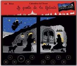 Calendrier de l'Avent religieux - La grotte de la Nativité - Evangelisti