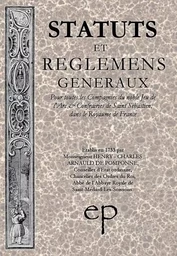 Statuts et reglemens generaux du noble jeu de l'arc