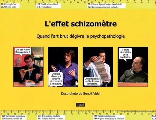 L'effet Schizometre. Quand l'art brut dégivre la psychopathologie - Benoit Vidal - EPEL