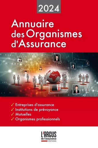 Annuaire des organismes d'assurance 2024 -  Collectif - ARGUS