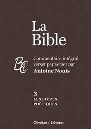 Les livres poétiques