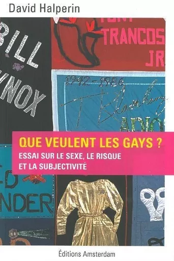 Que veulent les gays ? - David Halperin - Amsterdam