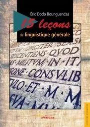 15 leçons de linguistique générale