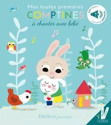 Mes toutes premières comptines à chanter avec bébé  - Marie Deloste - THOMAS EDITIONS