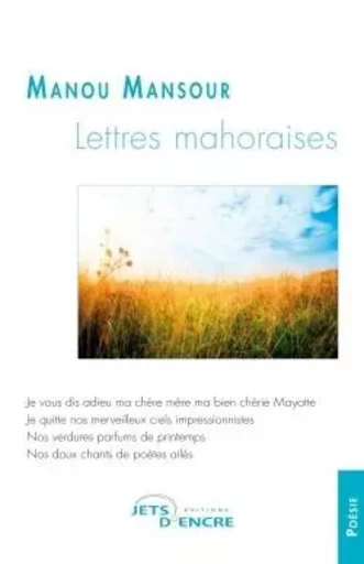 Lettres mahoraises - Ben-Ousseni Mansour - JETS ENCRE