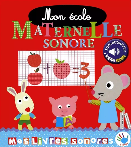 Mon école maternelle sonore  - Marie Deloste - THOMAS EDITIONS