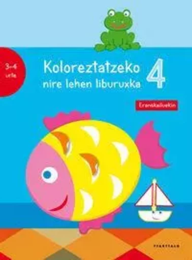 KOLOREZTATZEKO NIRE LEHEN LIBURUXKA 4 -  BALLON - TTARTTALO