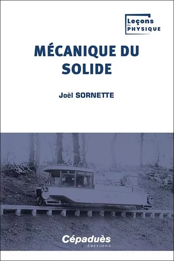 Mécanique du solide - Joël Sornette - CEPADUES