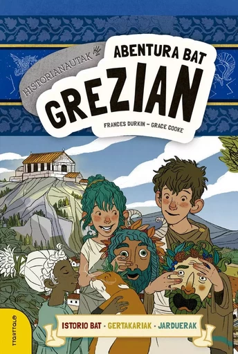 ABENTURA BAT GREZIAN - HISTORIANAUTAK -  DURKIN, FRANCES - TTARTTALO