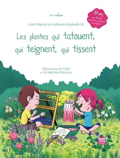 Les plantes qui tatouent, qui teignent, qui tissent - Guillemette Resplandy-Taï, Lionel Hignard - Gulf stream Editeur