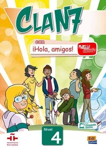 Clan 7 con ¡Hola, amigos! -  Collectif - EDINUMEN