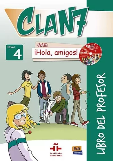 Clan 7 con ¡Hola, amigos! -  Collectif - EDINUMEN