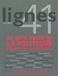 Revue Lignes N°41