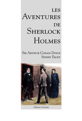 Les Aventures de Sherlock Holmes (avec les illustrations de Sidney Paget) - Arthur Conan Doyle, Sidney Paget - L ESCALIER