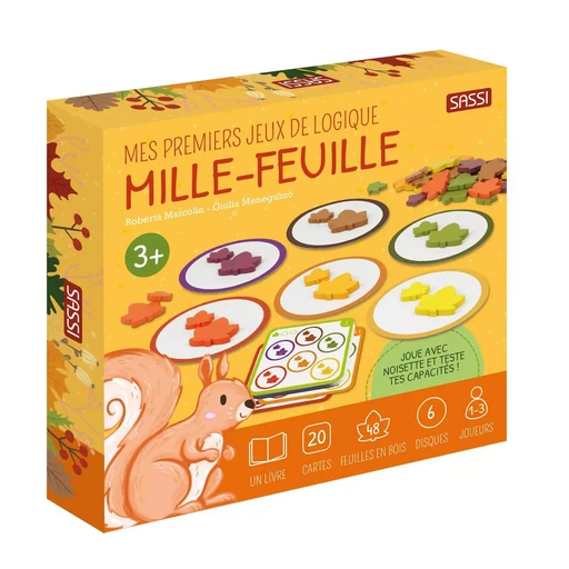 Mes premiers jeux de logique - Mille-feuille - Roberta Marcolin - SASSI