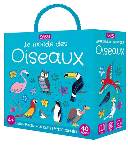 Q-BOX. Le monde des oiseaux -  AA.VV. - SASSI