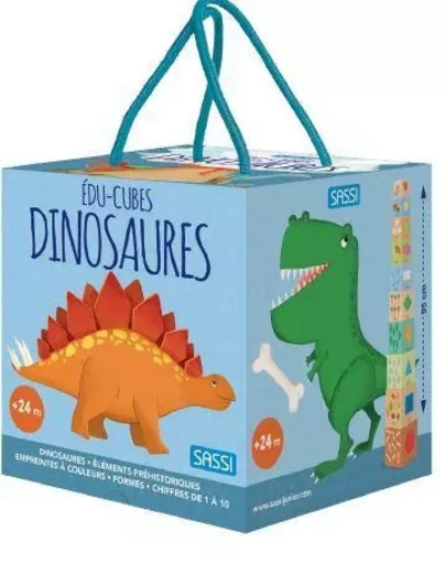 Edu cubes Les dinosaures  - Ester Tome, Matteo Gaule - SASSI