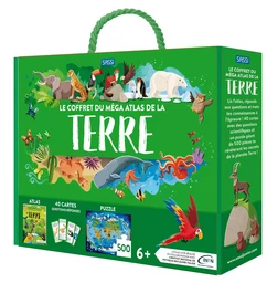 Le coffret du méga atlas de la Terre - N.E. 2023