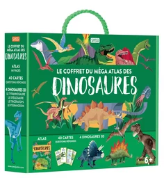 Le coffret du méga atlas des dinosaures 