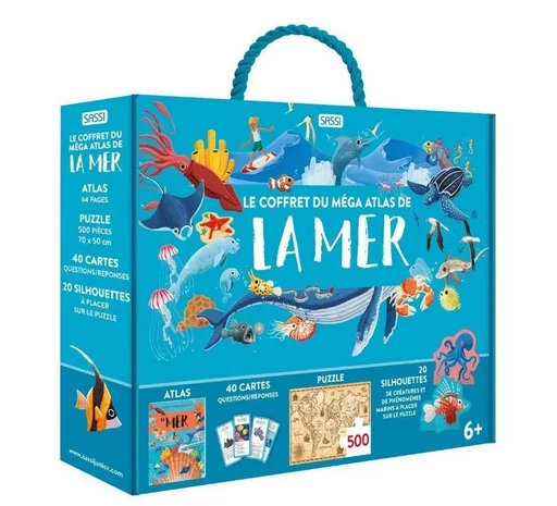 Le coffret du méga atlas de la mer - Giulia Pesavento - SASSI